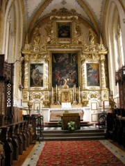 Le maître-autel baroque. Superbe. Cliché personnel