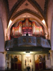 Le Grand Orgue (buffet d'Aloys Moser). Cliché personnel