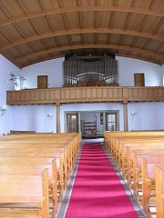 L'autre orgue de la Nydeggkirche (en tribune). Cliché personnel