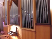 Vue de l'orgue en tribune. Cliché personnel