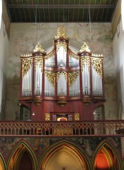 Le Grand Orgue sur son précieux jubé. Cliché personnel