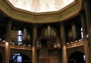 Vue d'ensemble de l'orgue avec la chaire. Cliché personnel