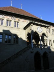 Autre vue de l'Hôtel de Ville de Berne. Cliché personnel