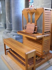 Autre vue de l'orgue de choeur. Cliché personnel