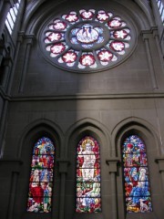 Transept sud de l'église St-Pierre-et-Paul. Cliché personnel