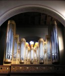 Grand Orgue Mathis de la Dreifaltigkeitskirche de Berne (1980). Cliché personnel (déc. 2006)