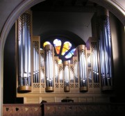 Une dernière du Grand Orgue Mathis. Cliché personnel (2006)