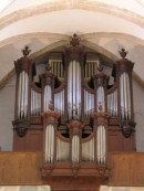 Grand Orgue Callinet-Hartmann de Baume-les-Dames. Cliché personnel (avril 2006)