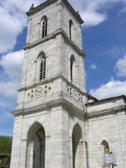 Eglise de Baume-les-Dames. Cliché personnel