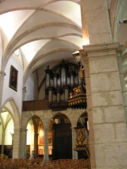 Vue de la nef en direction de l'orgue Callinet. Cliché personnel