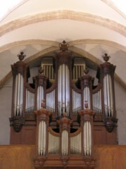 Le Grand Orgue (au zoom). Cliché personnel