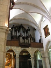 Belle perspective sur l'orgue. Cliché personnel