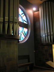 Vue de l'orgue. Cliché personnel