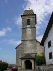 Eglise de Chevenez. Cliché personnel