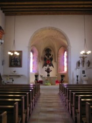 Nef de l'église. Cliché personnel