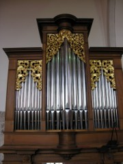 La Montre de l'orgue de choeur Messmer. Cliché personnel