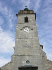 Clocher de Vercel-Villedieu. Cliché personnel