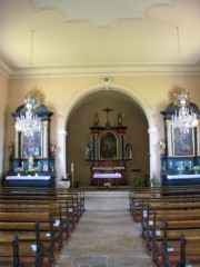 Nef de l'église. Cliché personnel