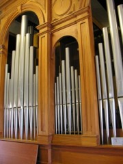 Façade de l'orgue. Cliché personnel