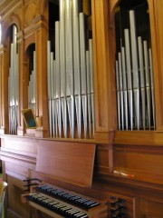 Vue de l'orgue. Cliché personnel