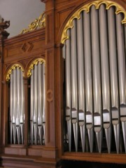 Vue du buffet d'orgue. Cliché personnel