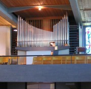 Temple de La Coudre. Orgue. Cliché personnel (2007)