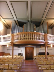 Nef et orgue de Bümpliz. Cliché personnel