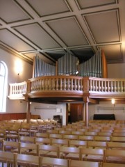 Orgue de Bümpliz (Manufacture des Orgues de Genève SA, 1963). Cliché personnel