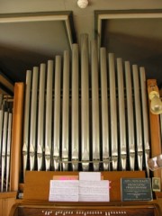 Le milieu de la Montre de l'orgue. Cliché personnel
