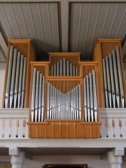 Une dernière vue de l'orgue du facteur bernois Wälti. Cliché personnel