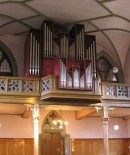 Orgue Wälti de l'église de Rapperswil. Cliché personnel (2006)