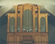 Chapelle de La Maladière. L'orgue Ayer. Crédit: site Internet du facteur