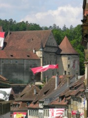 Vue du château de Porrentruy. Cliché personnel