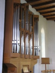 Une dernière vue de l'orgue Steiner du Temple, Porrentruy. Cliché personnel