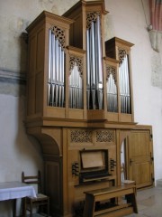 Orgue de choeur Metzler à St-Pierre, Porrentruy. Cliché personnel