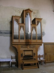 L'orgue de choeur Metzler. Cliché personnel