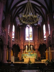 Notre-Dame, Neuchâtel, photo du choeur. Cliché personnel