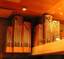 Orgue Kuhn de l'église N.-Dame à Moutier (1976). Cliché personnel (sept. 2006)