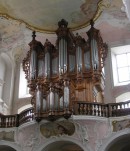 Orgue Silbermann / Metzler / Kern du Dom d'Arlesheim. Cliché personnel (août 2006)