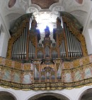 Grand Orgue Schott - Bossard (18ème s.) de l'octogone de Muri (Argovie). Cliché personnel (2007)