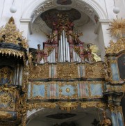 Orgue baroque, côté Evangile. Cliché personnel