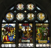 Sixième vitrail Renaissance. Cliché personnel