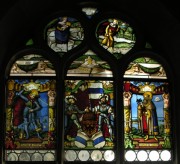18ème et dernier vitrail Renaissance de Muri. Cliché personnel