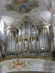 Une vue du Grand Orgue Metzler. Cliché personnel