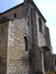 Eglise St-Maurice à Salins-les-Bains. Cliché personnel