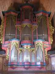 Une belle vue de l'orgue. Cliché personnel