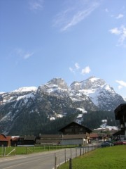 Panorama près de Gsteig. Cliché personnel