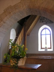 Choeur de l'église de Gsteig. Cliché personnel