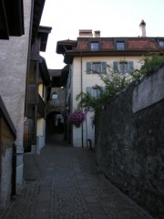 Vue dans le village de St-Saphorin. Cliché personnel