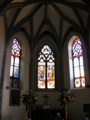 Choeur de l'église de St-Saphorin. Cliché personnel